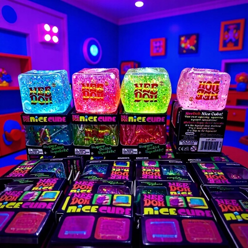 Food And Snacks - NEEDOH Maltose Glow-in-the-dark ijsblokje squishy fidget