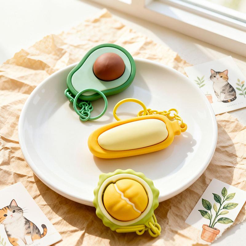 Food Zinc - 1PC Mini Gourmet Sleutelhanger Decompressie Speelgoed